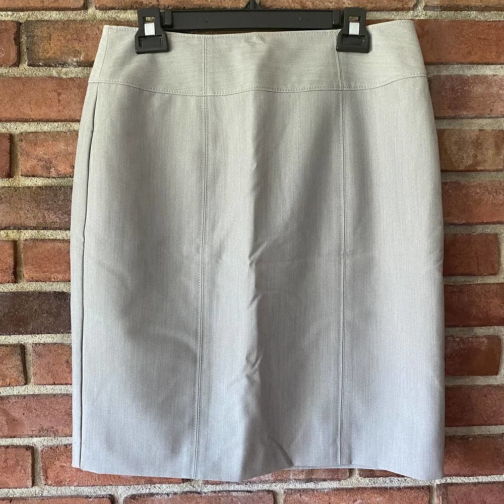 Worthington Gray Pencil Skirt Size 10